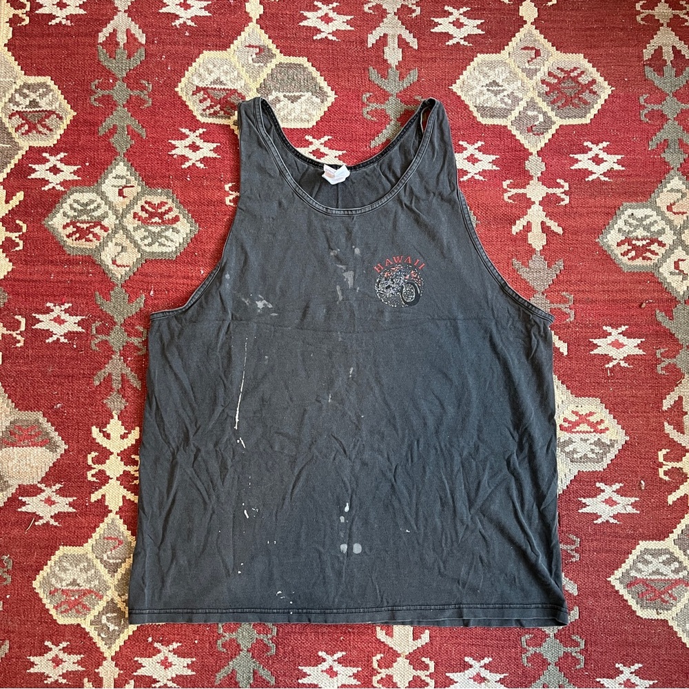Vintage Hawaii Moto Tank - XL